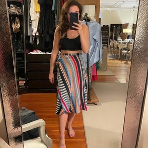 Colorful Wrap Skirt